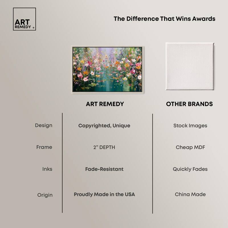 Picturesque Colors Canvas by Art Remedy