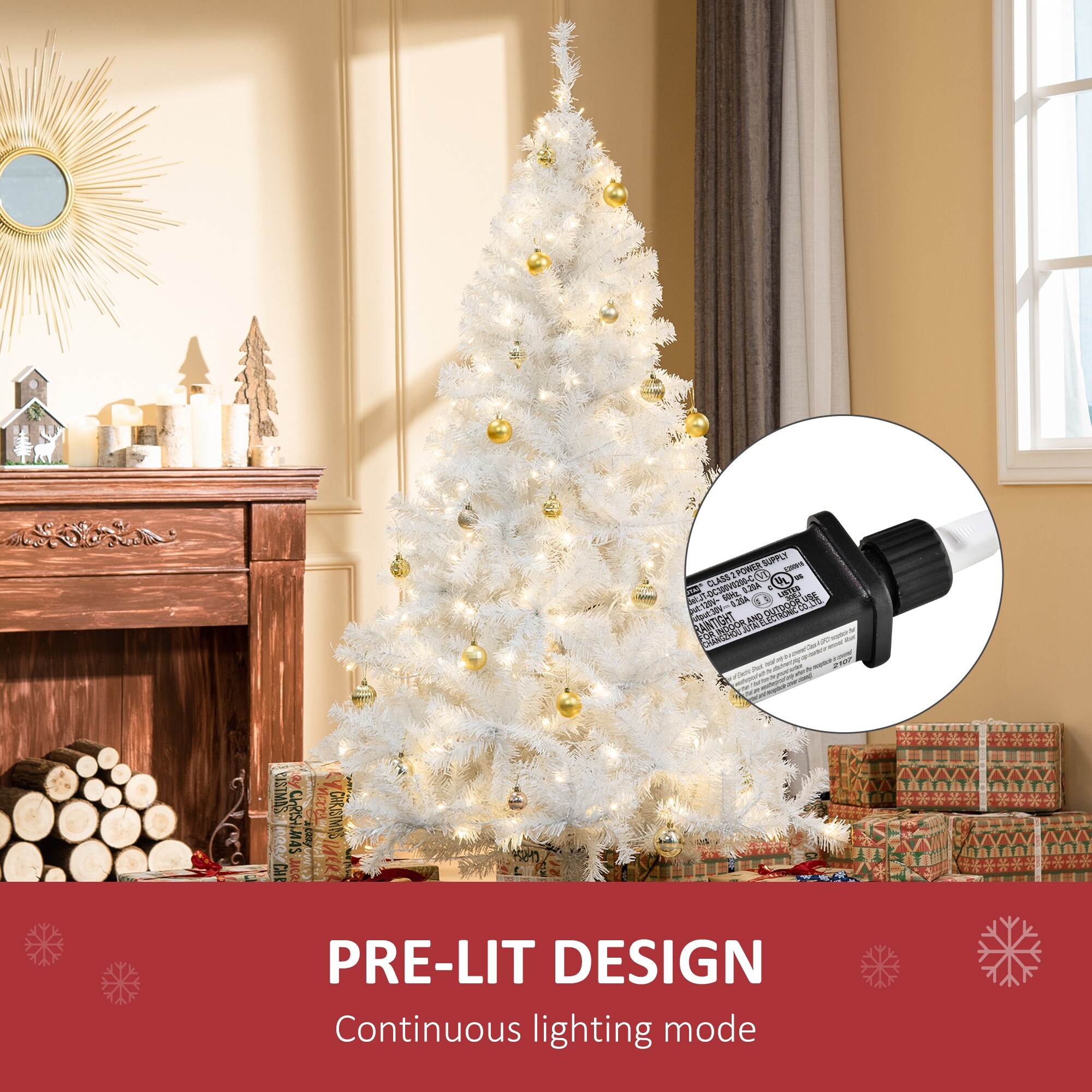 1000 white christmas tree lights cheap