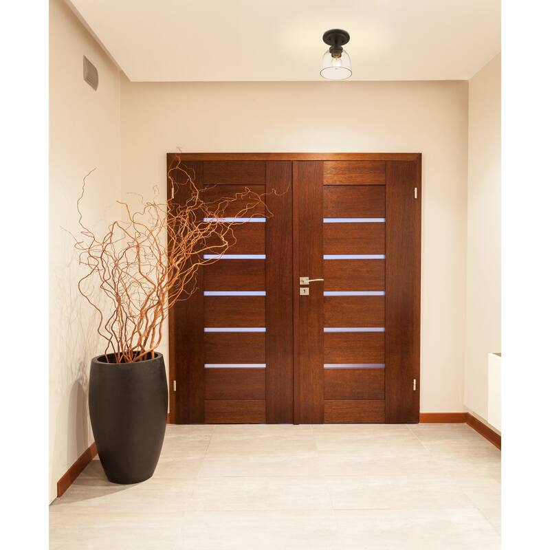 Bellevue Pauline 6" Wide Semi-Flush Ceiling Fixture