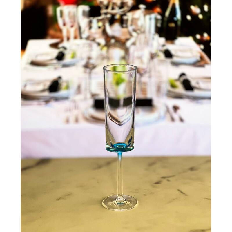 Plastic Champagne Flutes Set of 4 (4oz)