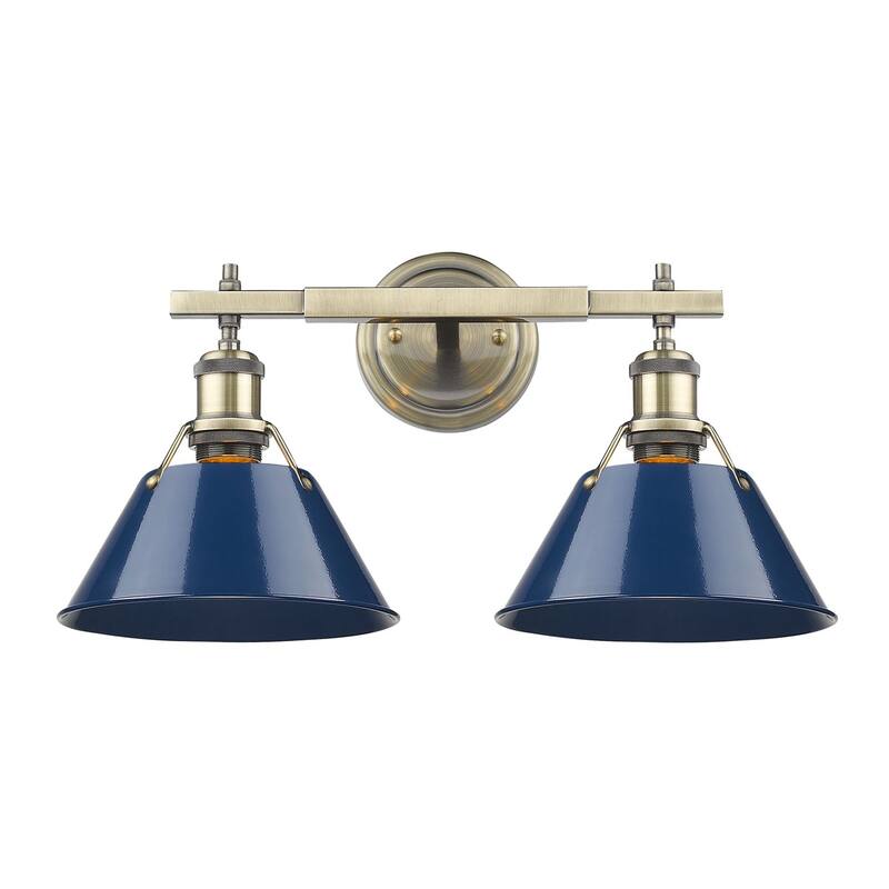 Golden Lighting Orwell 2 Light 18-1/4" Wide Bathroom Vanity Light in