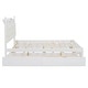 preview thumbnail 5 of 15, Chic Wooden Platform Bed with Dual Drawers and USB Ports for Optimal Functionality