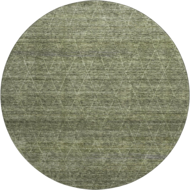 Premium Washable Super Soft Solid Trellis Mayfield Rug