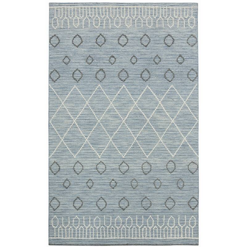 HomeRoots Geometric Lodge Rectangle Area Rug