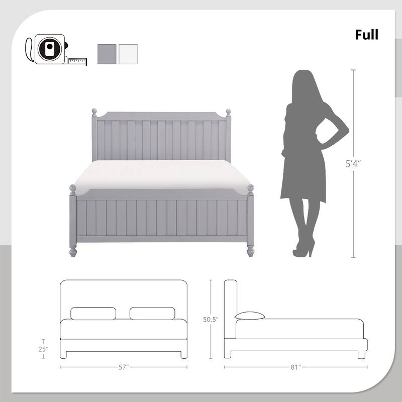 Tiana Panel Bed