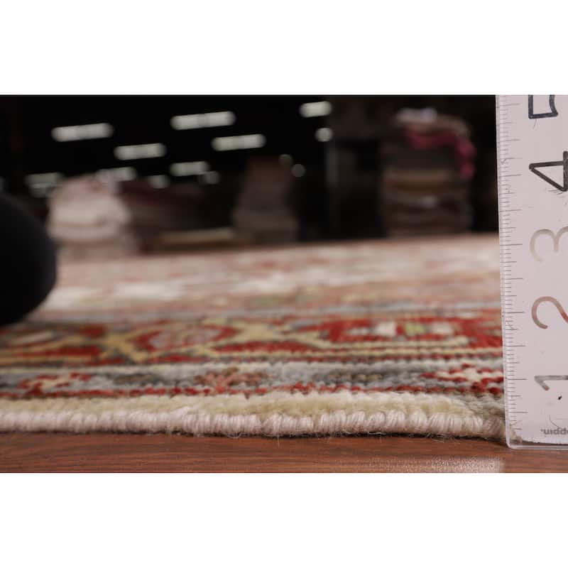 Heriz Serapi Indian Area Rug Handmade Wool Carpet - 7'9" x 10'2"