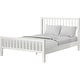 preview thumbnail 12 of 53, Hampton Wooden Platform Bed with Slatted Headboard and Footboard