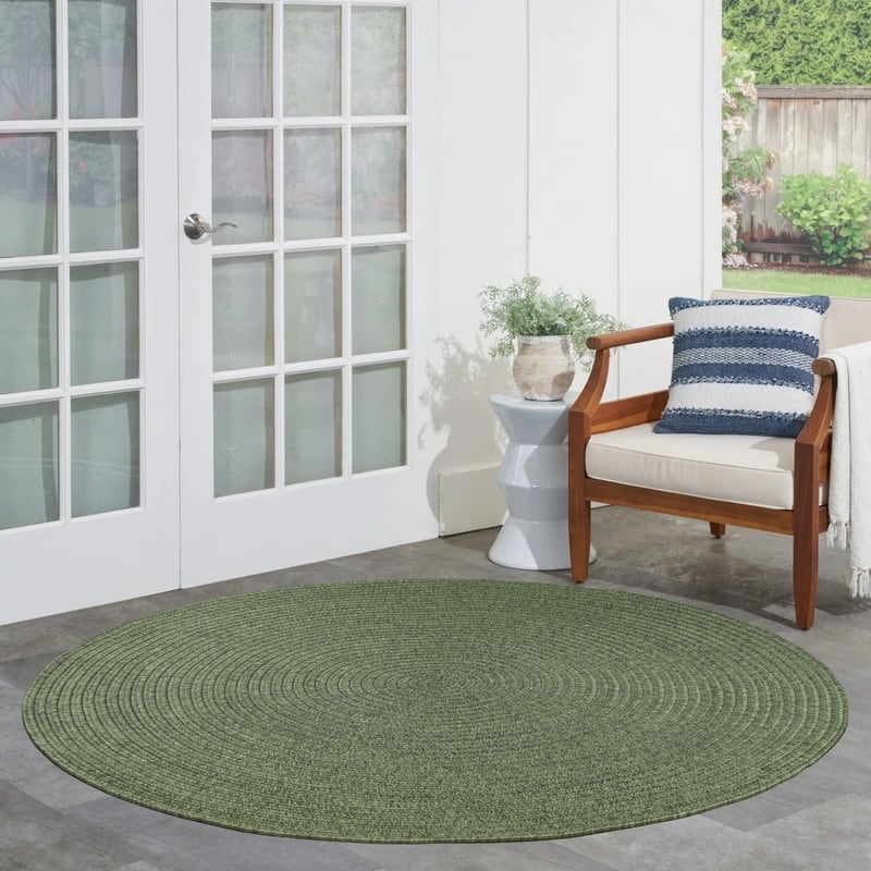 Superior Braided Reversible Indoor/Outdoor Area Rug