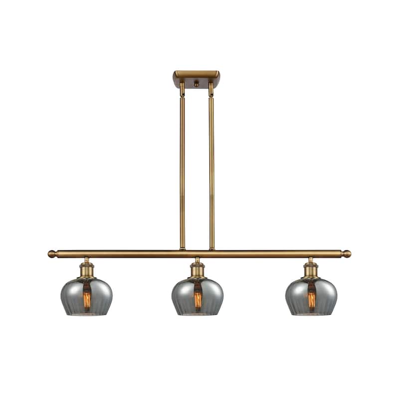 Innovations Lighting Fenton 3 Light 36" Wide Linear Chandelier