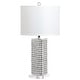 preview thumbnail 4 of 7, SAFAVIEH Lighting 26-inch Skagway Table Lamp (Set of 2) - 13"W x 13"D x 26"H