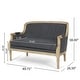 preview thumbnail 14 of 18, Trask Upholstered Loveseat by Christopher Knight Home