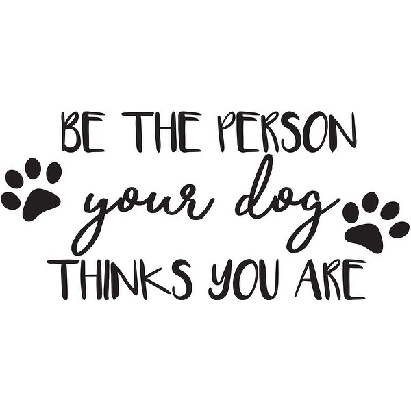 Brewster DWPQ2376 Five Piece Vinyl Be the Person Wall Decal