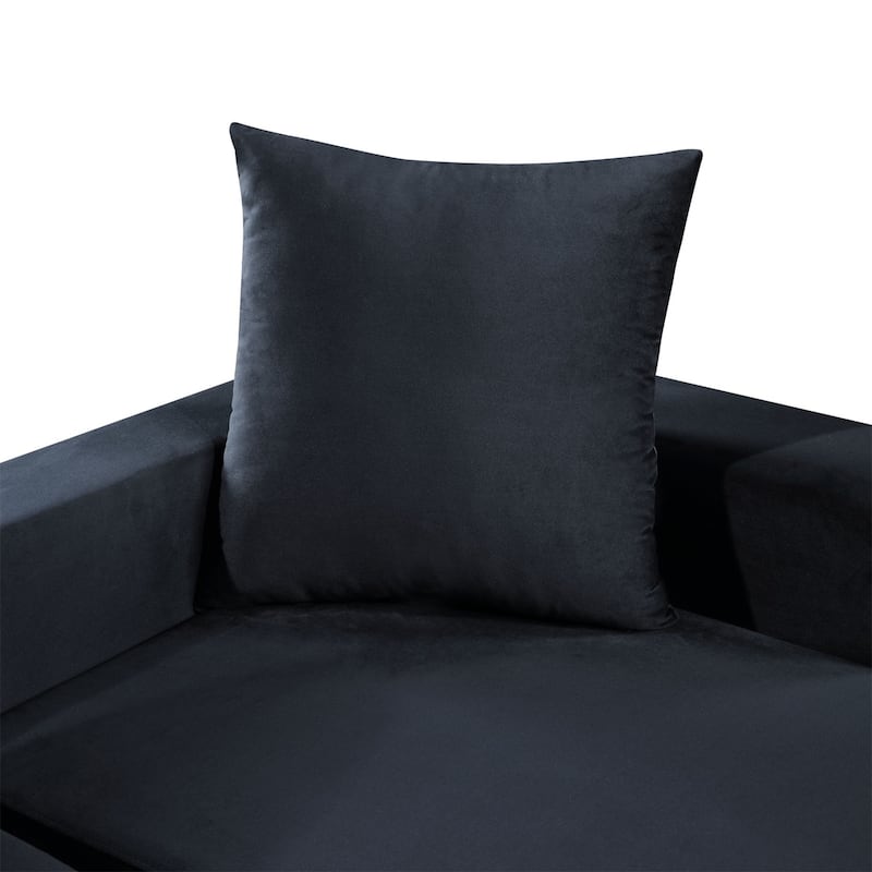 Merax Modern U Shape Sectional Sofa with Lots of Pillows Included