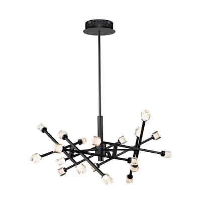 Batton 27W LED Pendant - Black