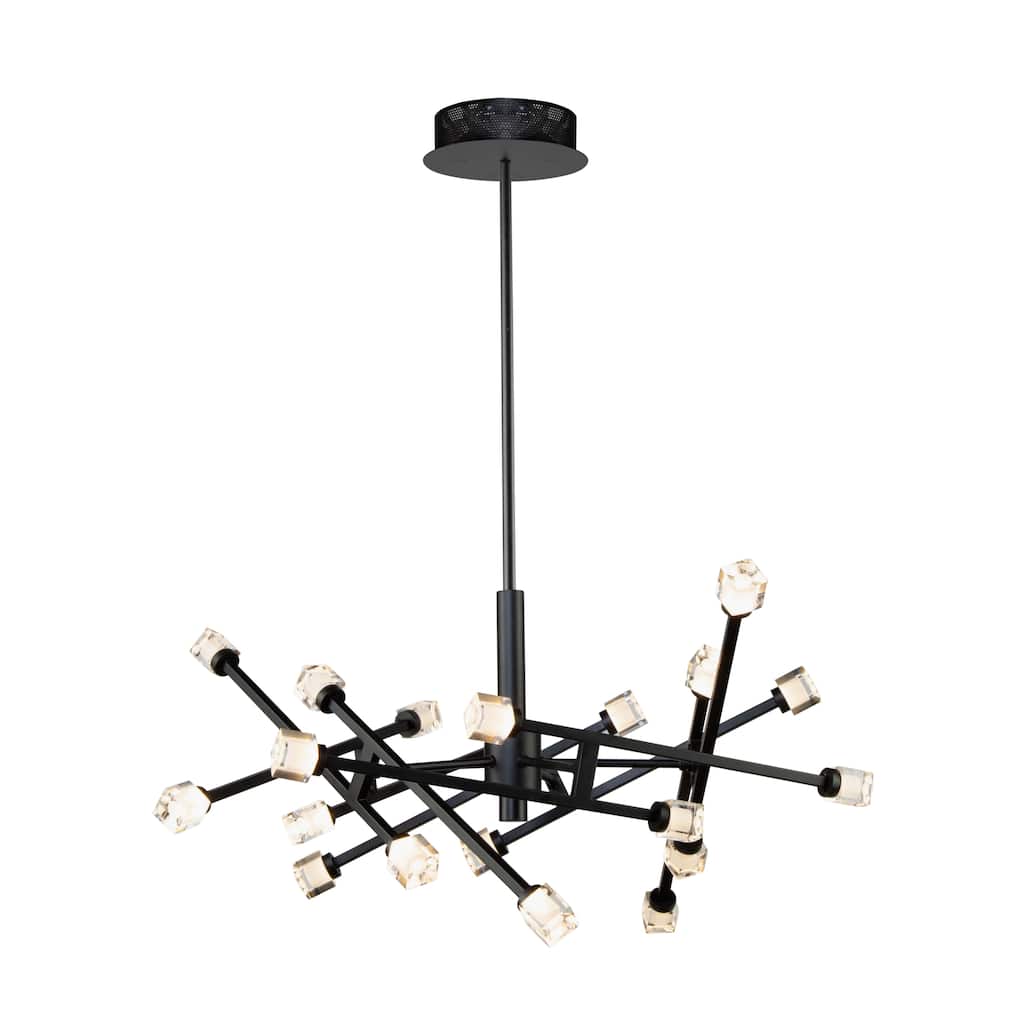 Batton 27W LED Pendant - Black