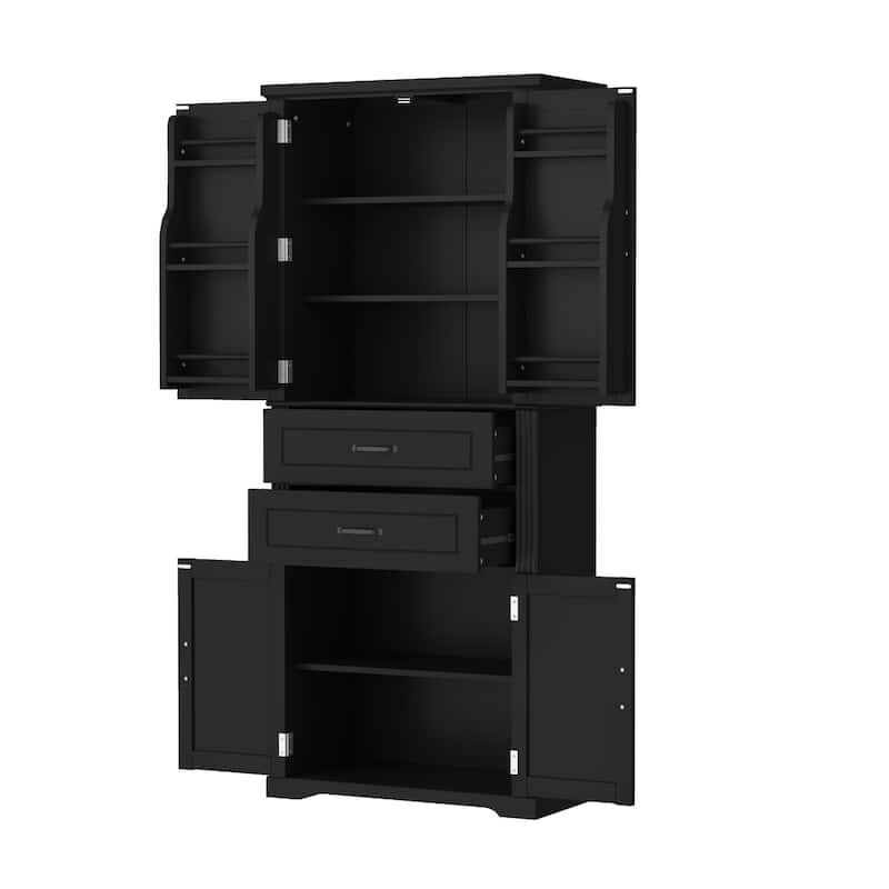 Christopher Knight Home- Chris MDF Storage Cabinet with Adjustable Shelves