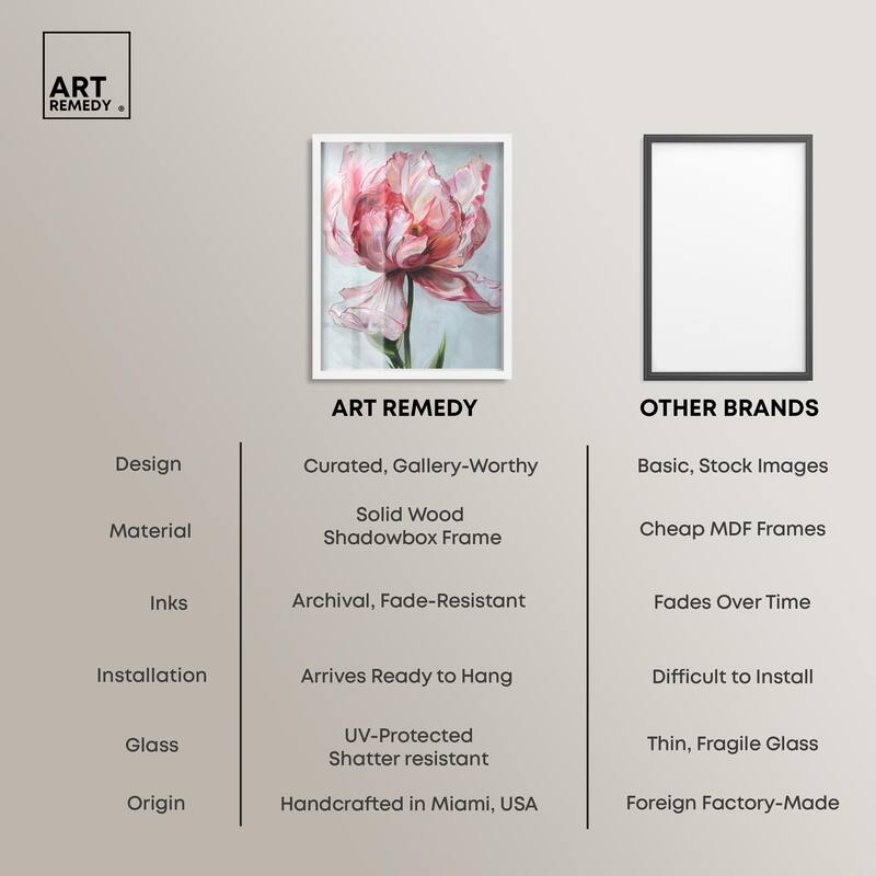 Magical Flower I Shadowbox by Art Remedy