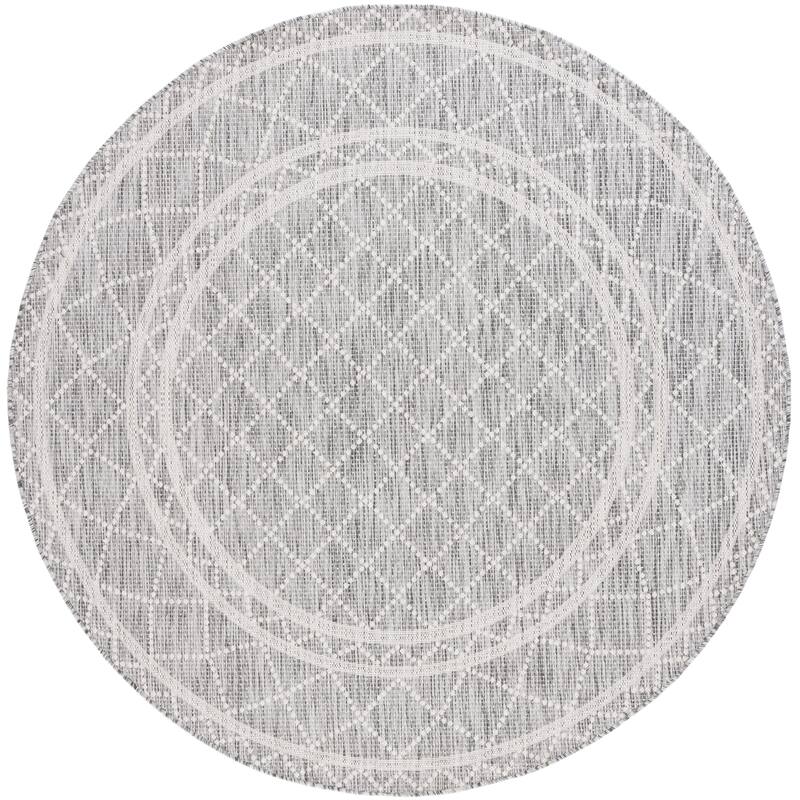 SAFAVIEH Courtyard Andreea Trellis Waterproof Patio Backyard Rug