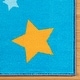 preview thumbnail 3 of 3, Licensed Disney Mickey Mouse Stars Blue Black Yellow Non-Slip Easy Care Soft Polyester Youth Kids Rug 3x5 - 3' 4" x 4' 6"