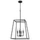 preview thumbnail 1 of 5, Prescott 4-Light Pendant Matte Black