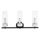 preview thumbnail 4 of 5, SAFAVIEH Lighting Remery 3-light LED Vanity Sconce - 22" W x 5.5" L x 11.8" H