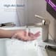 Solid Brass Lead-free Single-handle High Arc Bathroom Faucet