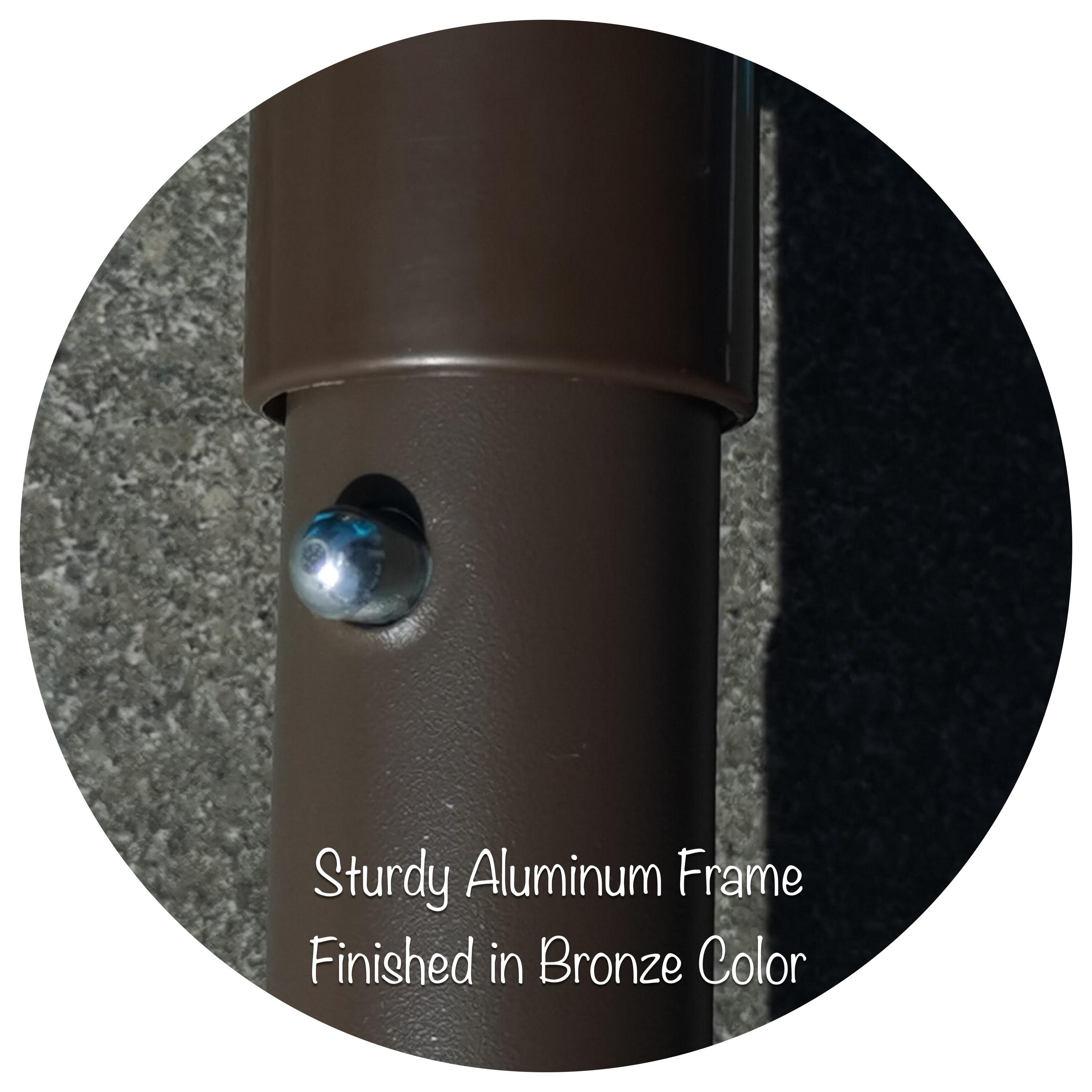 9ft Windvent Market Umbrella with Auto Tilt and No Base Included-image