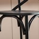preview thumbnail 30 of 60, Glitzhome Industrial Modern Adjustable Bar Table Rustic Steel 3-Piece Pub Sets