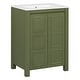 preview thumbnail 126 of 161, GDFStudio - Elysia Wood Bathroom Vanity with Ceramic Sink & Storage Cabinet Organizer