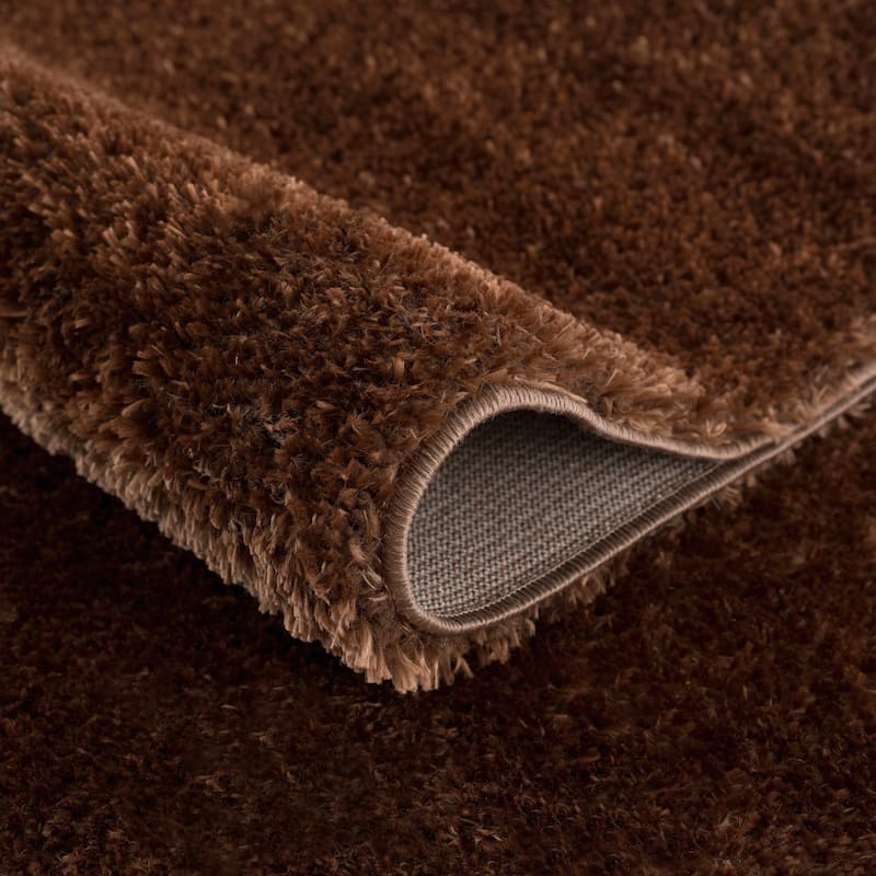 Hauteloom Heavenly Solid Shag Shaggy High Pile Area Rug