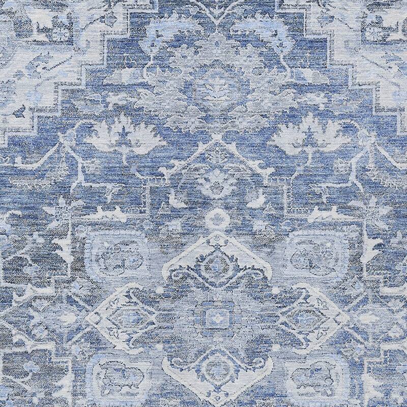 HomeRoots Oriental Traditional Rectangle Outdoor Rug