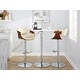 preview thumbnail 42 of 70, Carson Carrington Kanteborg Adjustable Bar Stool with Rounded T Footrest (Set of 2)