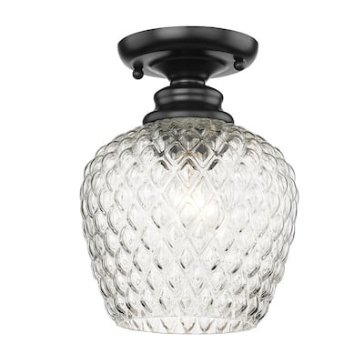 Adeline 1-Light Semi-flush