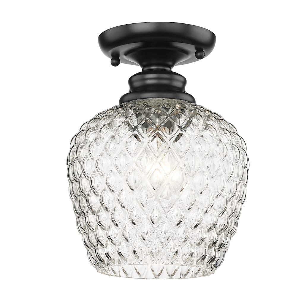 Adeline 1-Light Semi-flush