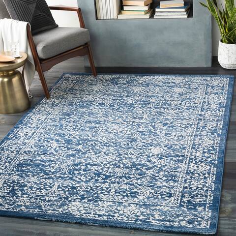 Juventas Distressed Medallion Area Rug