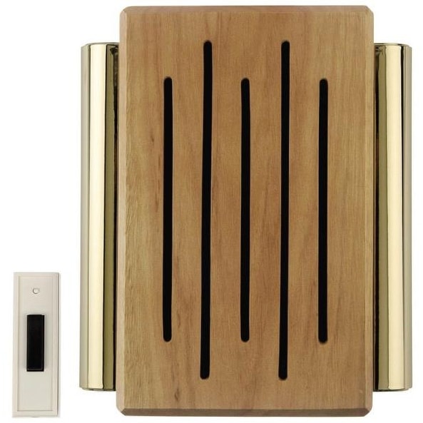 Shop Carlon RC3306F Door Chime Kit With Brass Tubes, Wood Overstock