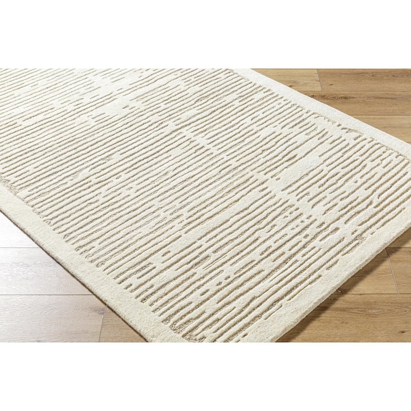 Livabliss Scandinavian Brook Stripe Area Rug