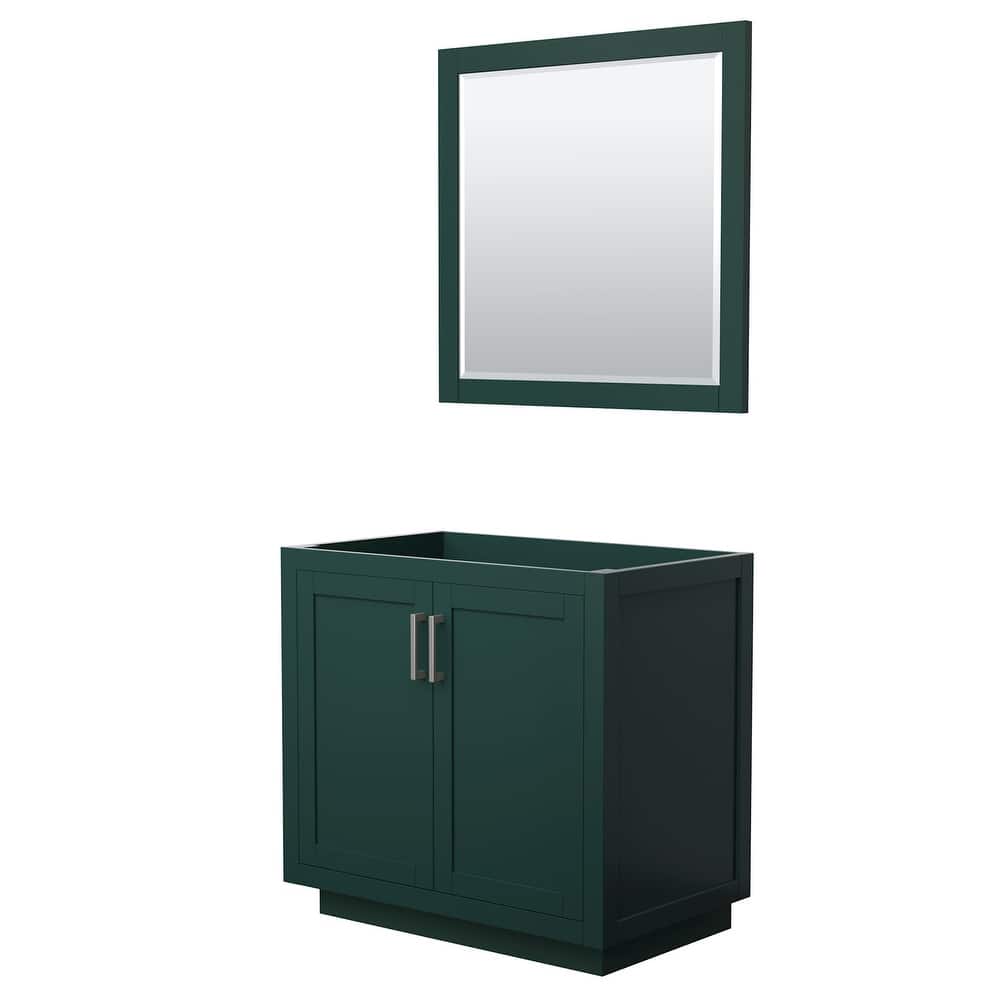 Wyndham Collection Miranda 36" Single Free Standing Vanity Cabinet -