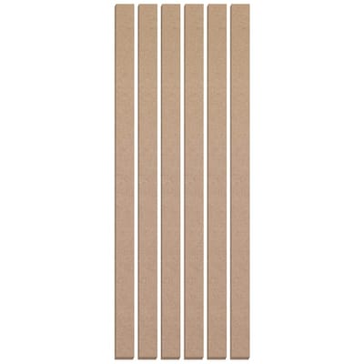 WallPops Narrow Paintable Shaker Wall Panels