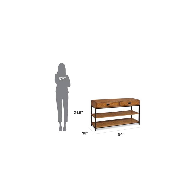 Modern Craftsman Media Console by Homestyles