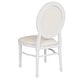 preview thumbnail 10 of 21, 900 lb. Capacity King Louis Dining Side Chair