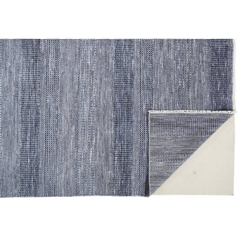 Stripes Color Block Gray Contemporary Rustic Area Rug