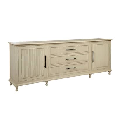 Furniture Classics Solid Mahogany Wood Hillary Sideboard Server Buffet