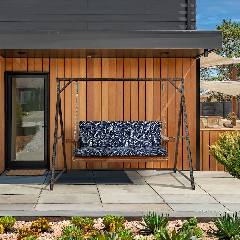 ARDEN earthFIBER Indoor / Outdoor Swing Cushion Set, 56 x 20