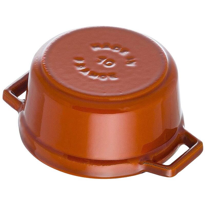 STAUB Cast Iron 0.25-qt Mini Round Cocotte