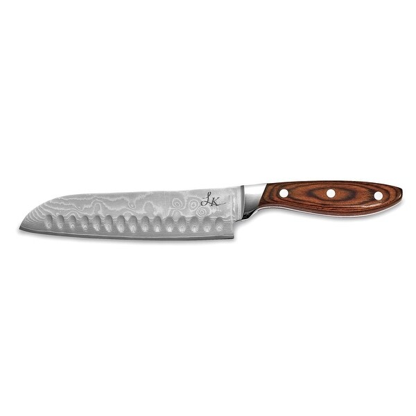 Curata Luxury Knives Damascus Steel 67 Layer Pakka Wood Handle 3.5 Inch