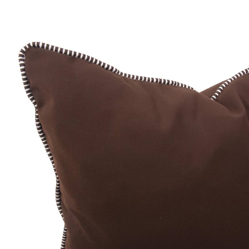 Allan Andrews Indoor/Outdoor 24" Square Accent Pillow with Cover, Seascape Collection