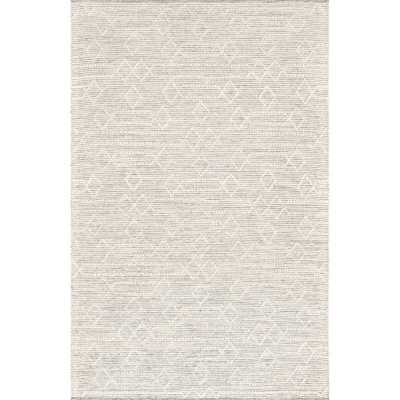 Nuloom Lucile Moroccan Diamond Wool Area Rug