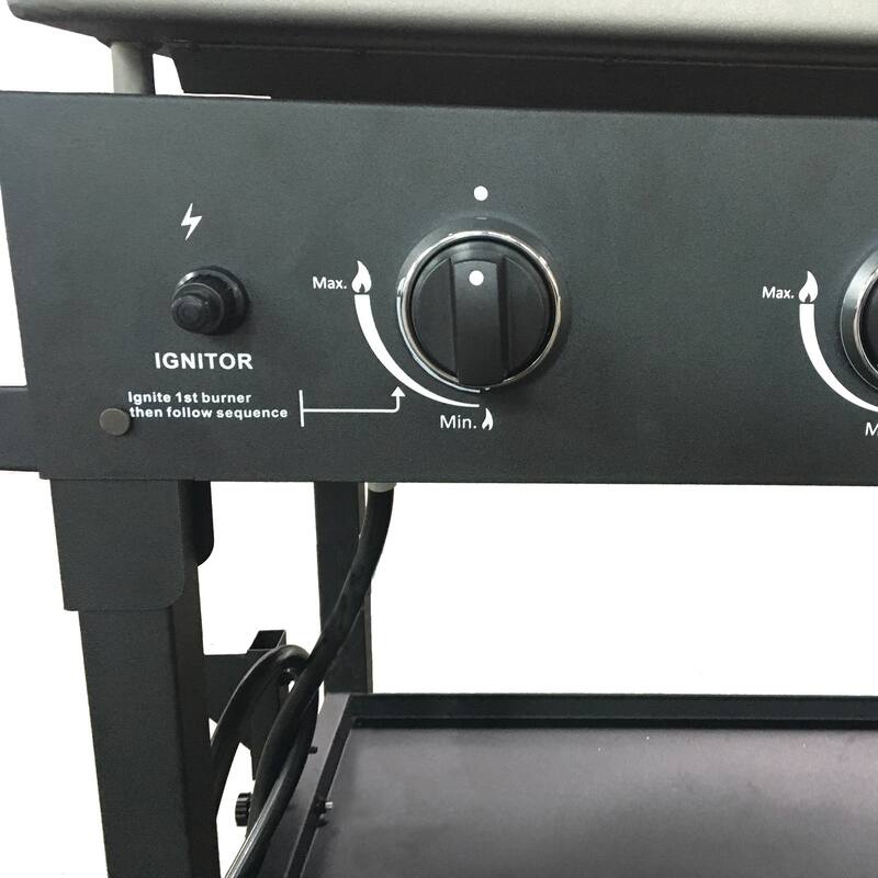 GrillFest 4-Burner Gas Griddle - 790SQin