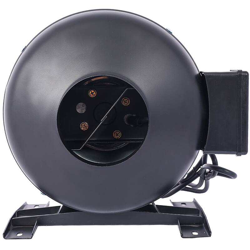 4-Inch 316 CFM Inline Duct Fan: Air Circulation Vent Blower for Hydroponics, Basements, and Kitchens